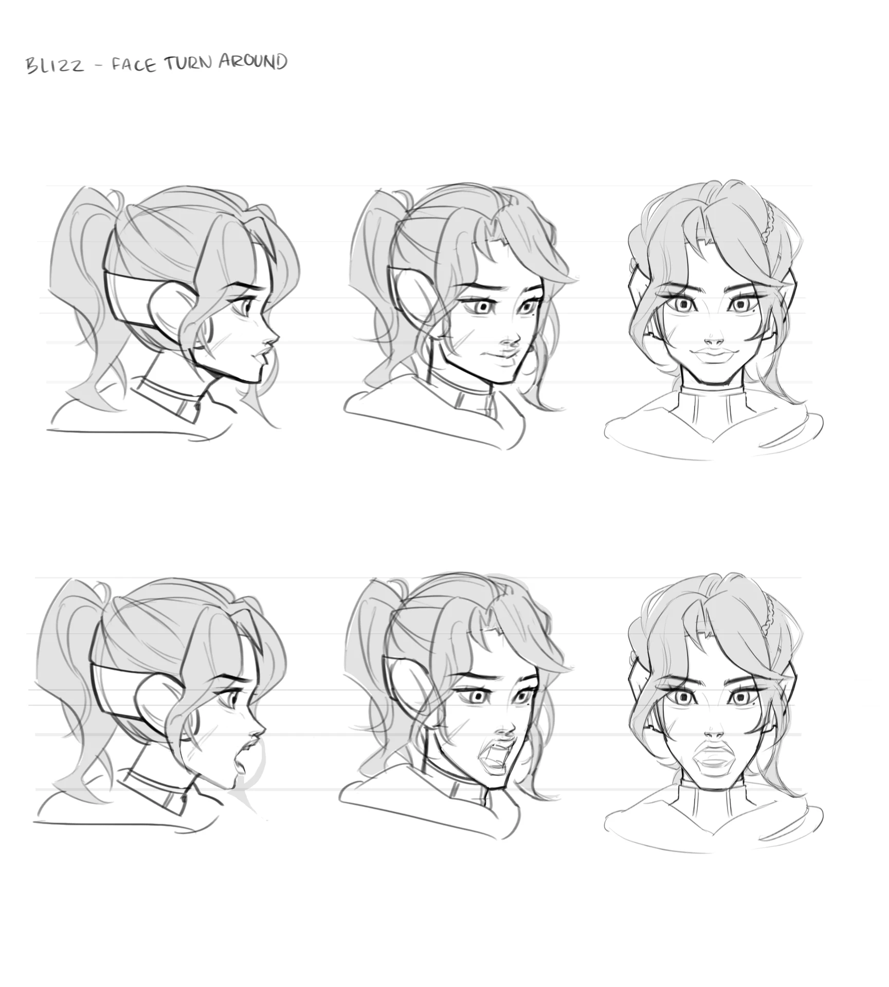 Early Ring City Champions production concept art.